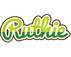 Ruthie golfing logo