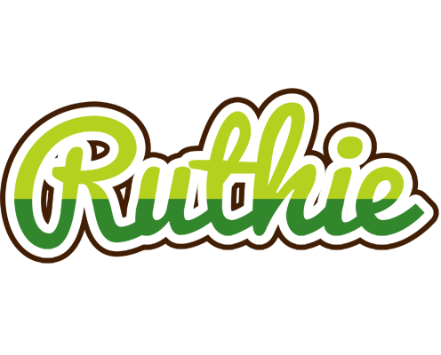 Ruthie golfing logo