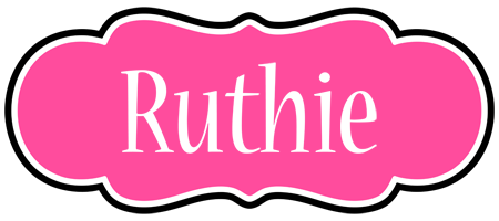 Ruthie invitation logo