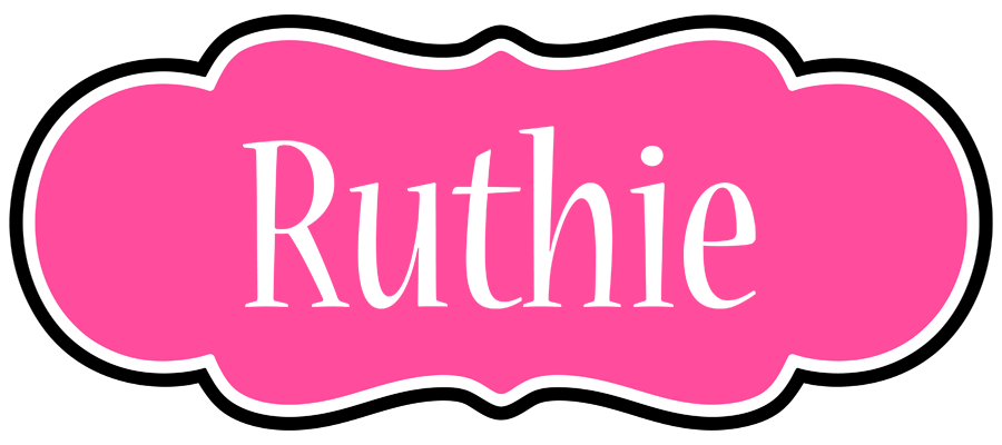 Ruthie invitation logo