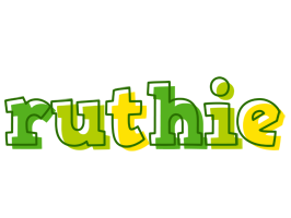 Ruthie juice logo