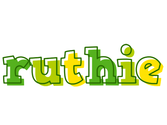 Ruthie juice logo