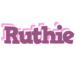 Ruthie relaxing logo