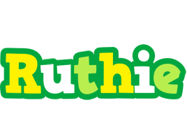 Ruthie soccer logo