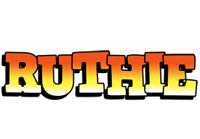 Ruthie sunset logo