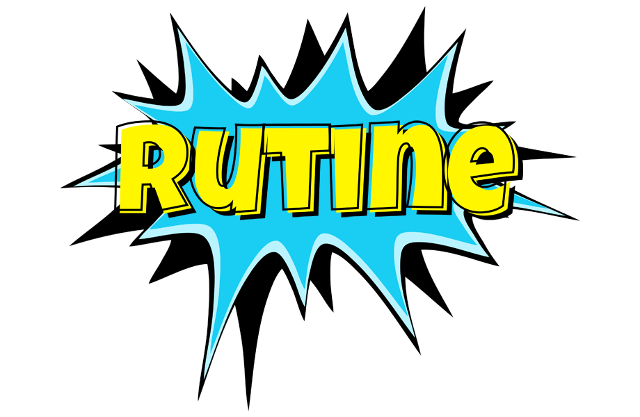 Rutine amazing logo