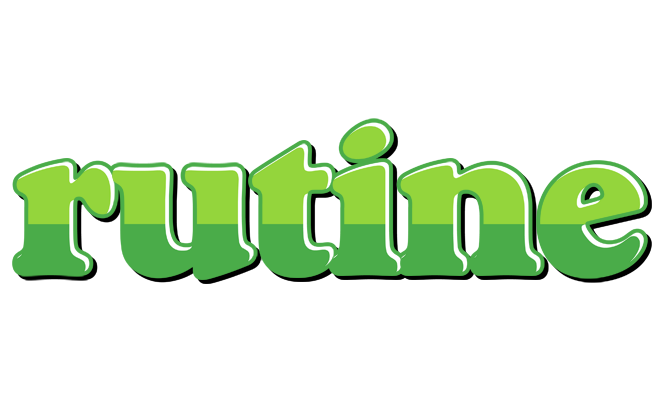 Rutine apple logo