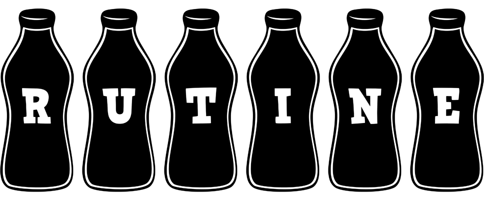 Rutine bottle logo