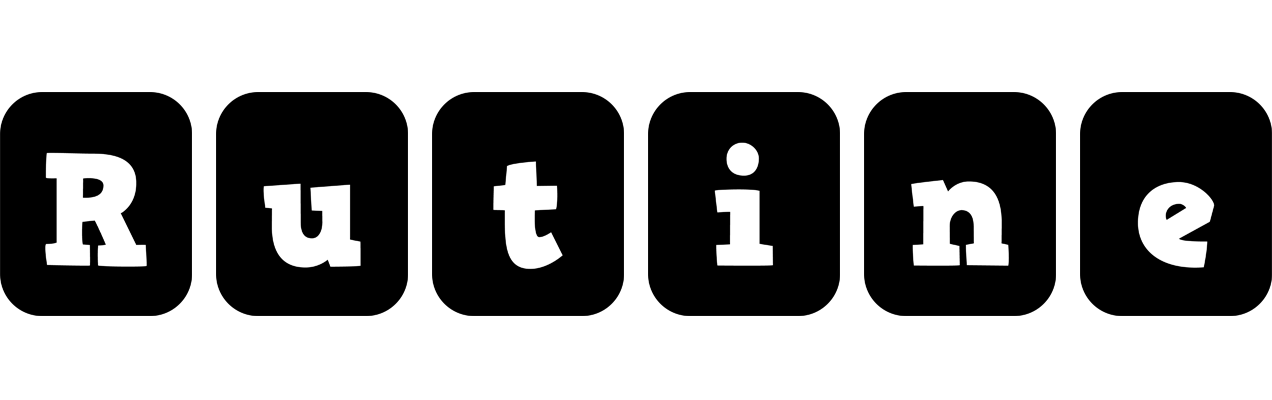 Rutine box logo