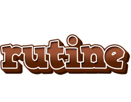 Rutine brownie logo