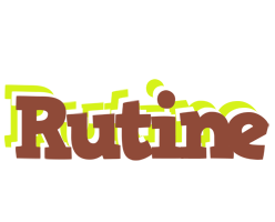 Rutine caffeebar logo