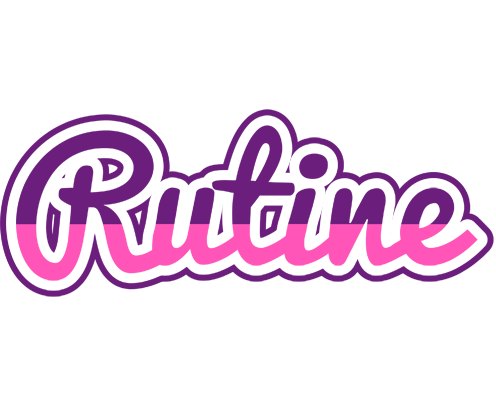 Rutine cheerful logo