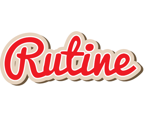 Rutine chocolate logo