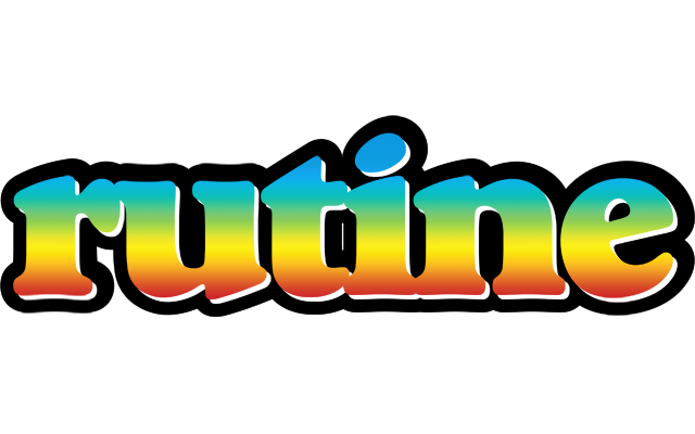 Rutine color logo