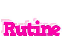 Rutine dancing logo