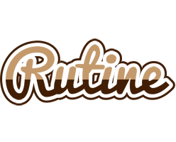 Rutine exclusive logo