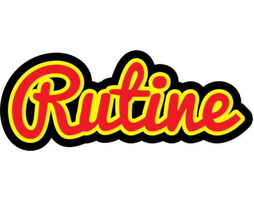 Rutine fireman logo