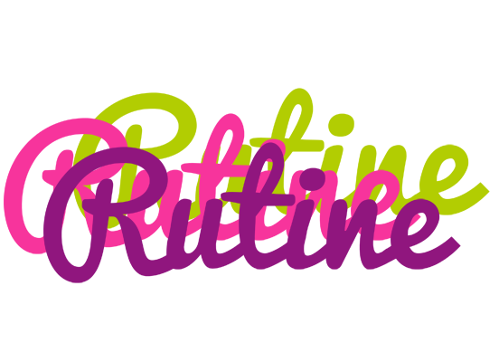 Rutine flowers logo