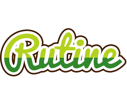 Rutine golfing logo