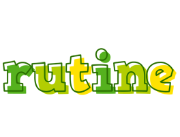 Rutine juice logo