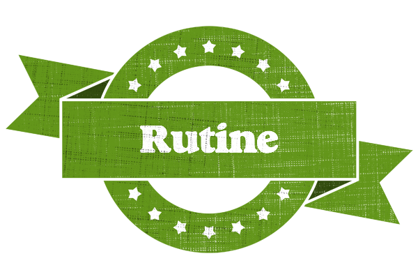 Rutine natural logo