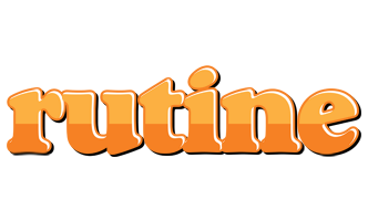 Rutine orange logo