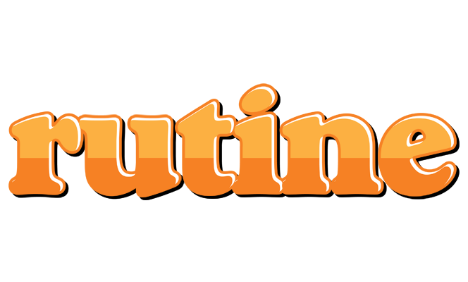 Rutine orange logo