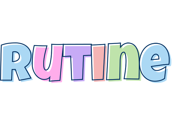 Rutine pastel logo