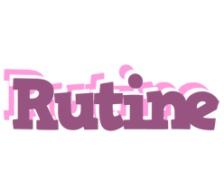 Rutine relaxing logo