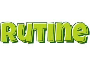 Rutine summer logo