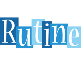 Rutine winter logo