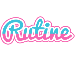 Rutine woman logo