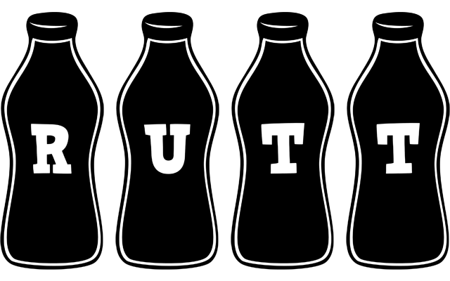 Rutt bottle logo