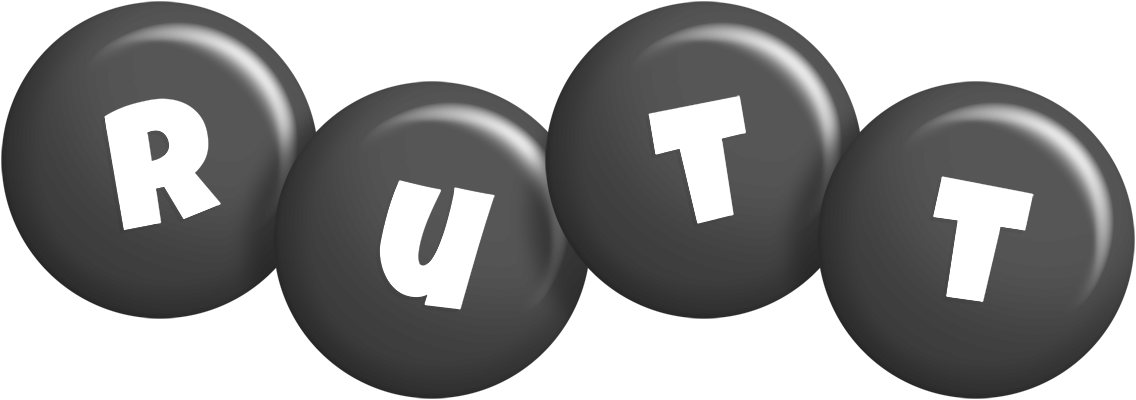 Rutt candy-black logo