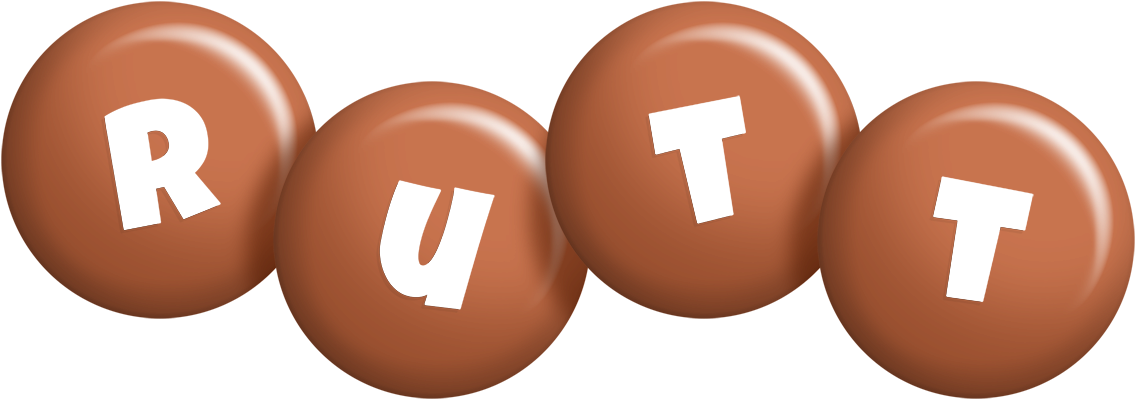 Rutt candy-brown logo