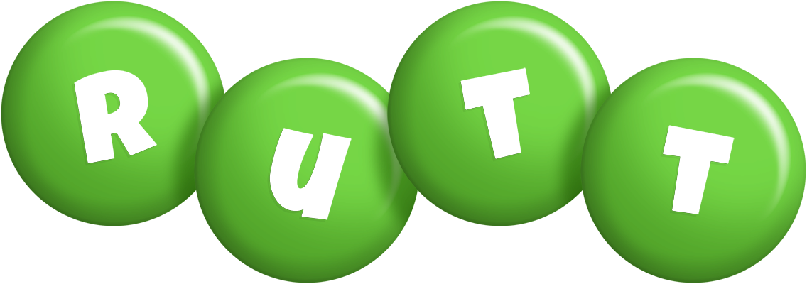 Rutt candy-green logo