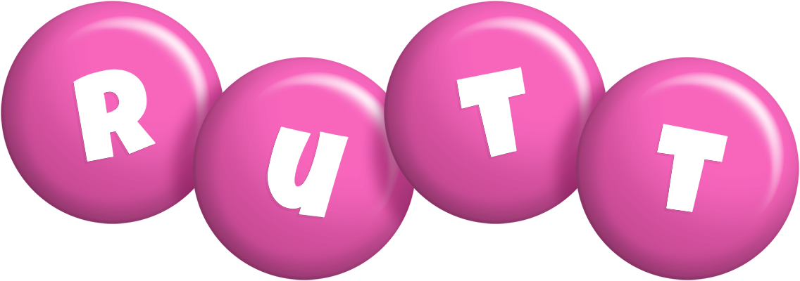 Rutt candy-pink logo