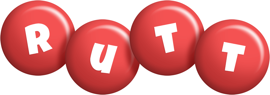 Rutt candy-red logo