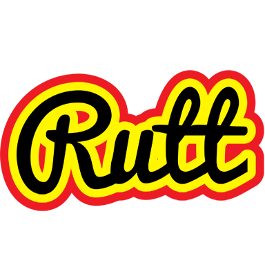 Rutt flaming logo