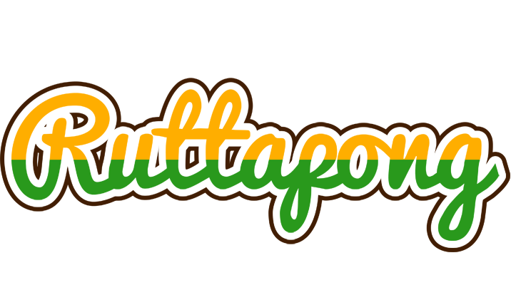 Ruttapong banana logo