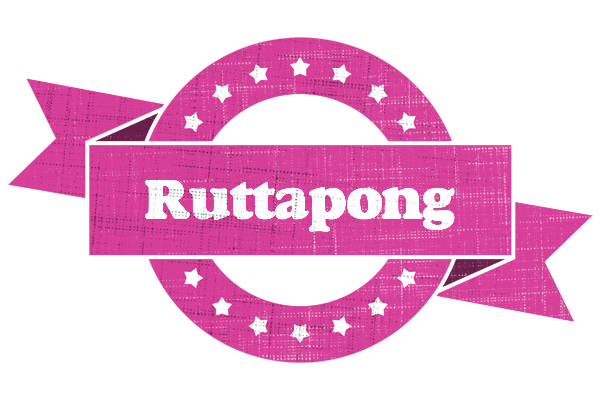 Ruttapong beauty logo