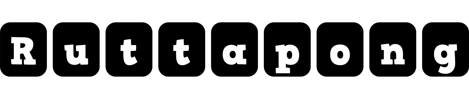 Ruttapong box logo