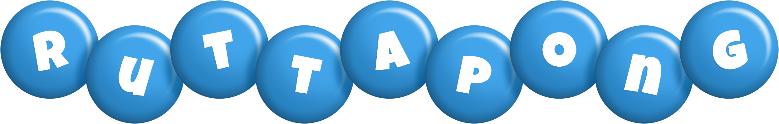 Ruttapong candy-blue logo