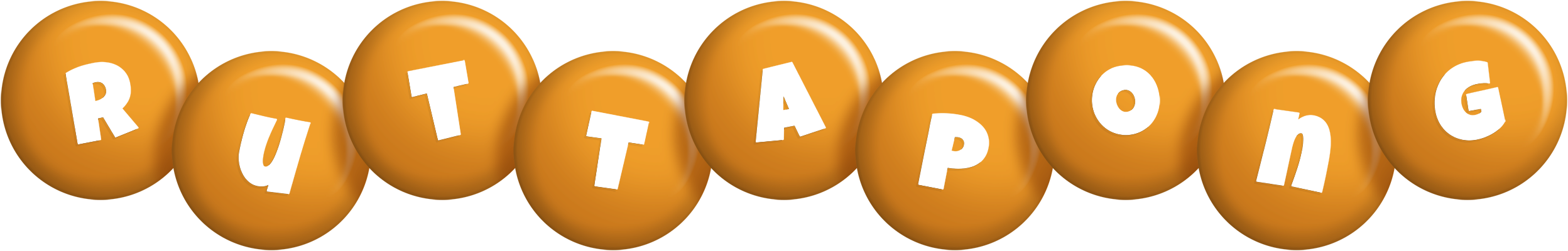 Ruttapong candy-orange logo