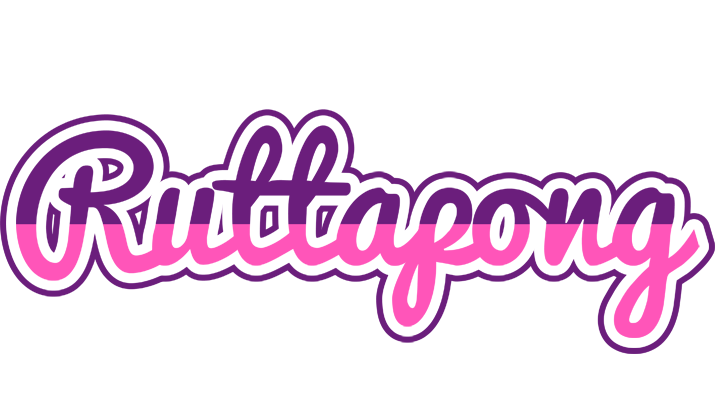 Ruttapong cheerful logo