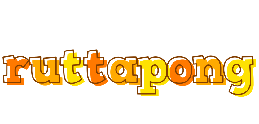 Ruttapong desert logo