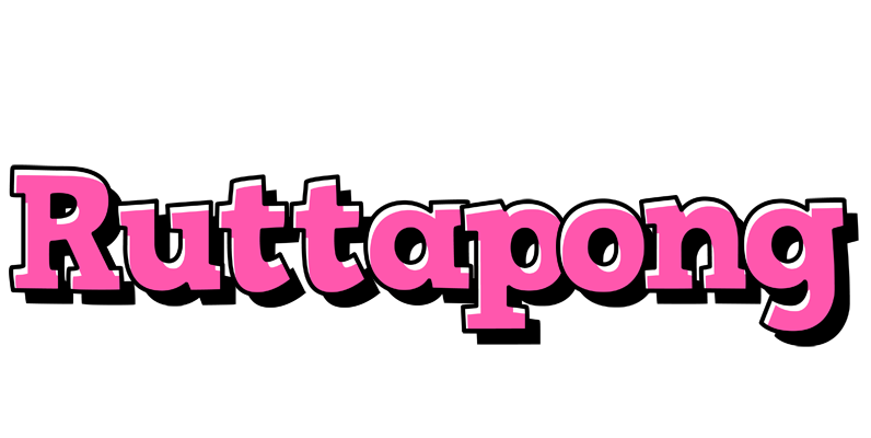 Ruttapong girlish logo
