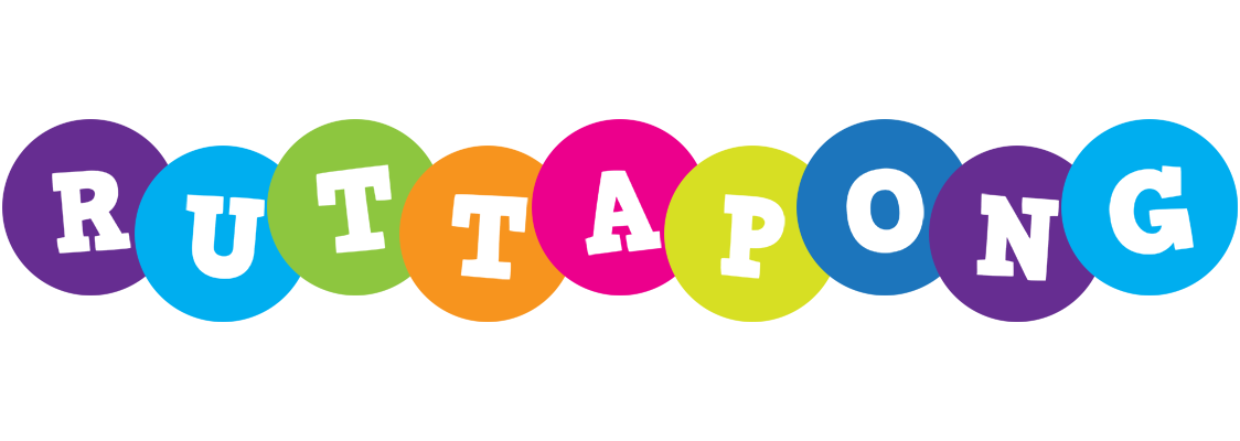 Ruttapong happy logo