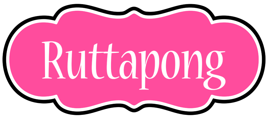 Ruttapong invitation logo