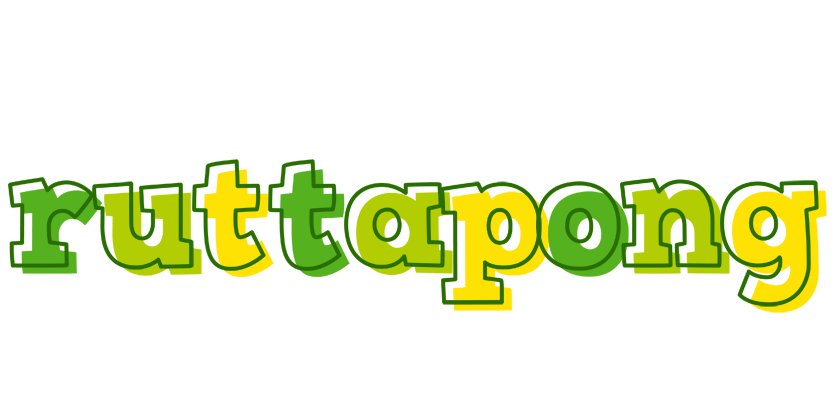 Ruttapong juice logo